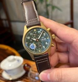 IWC Big Pilot Chronograph Spitfire  7750 Automatic Movement 41mm Watch